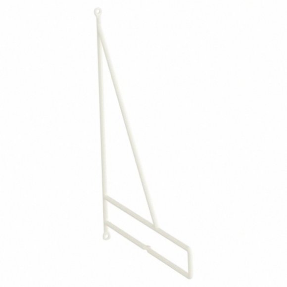 IKEA PERSHULT Bracket (2 pack) White 11 3/4 x 11 3/4" Wall Shelf 203.998.95 - Picture 2 of 4